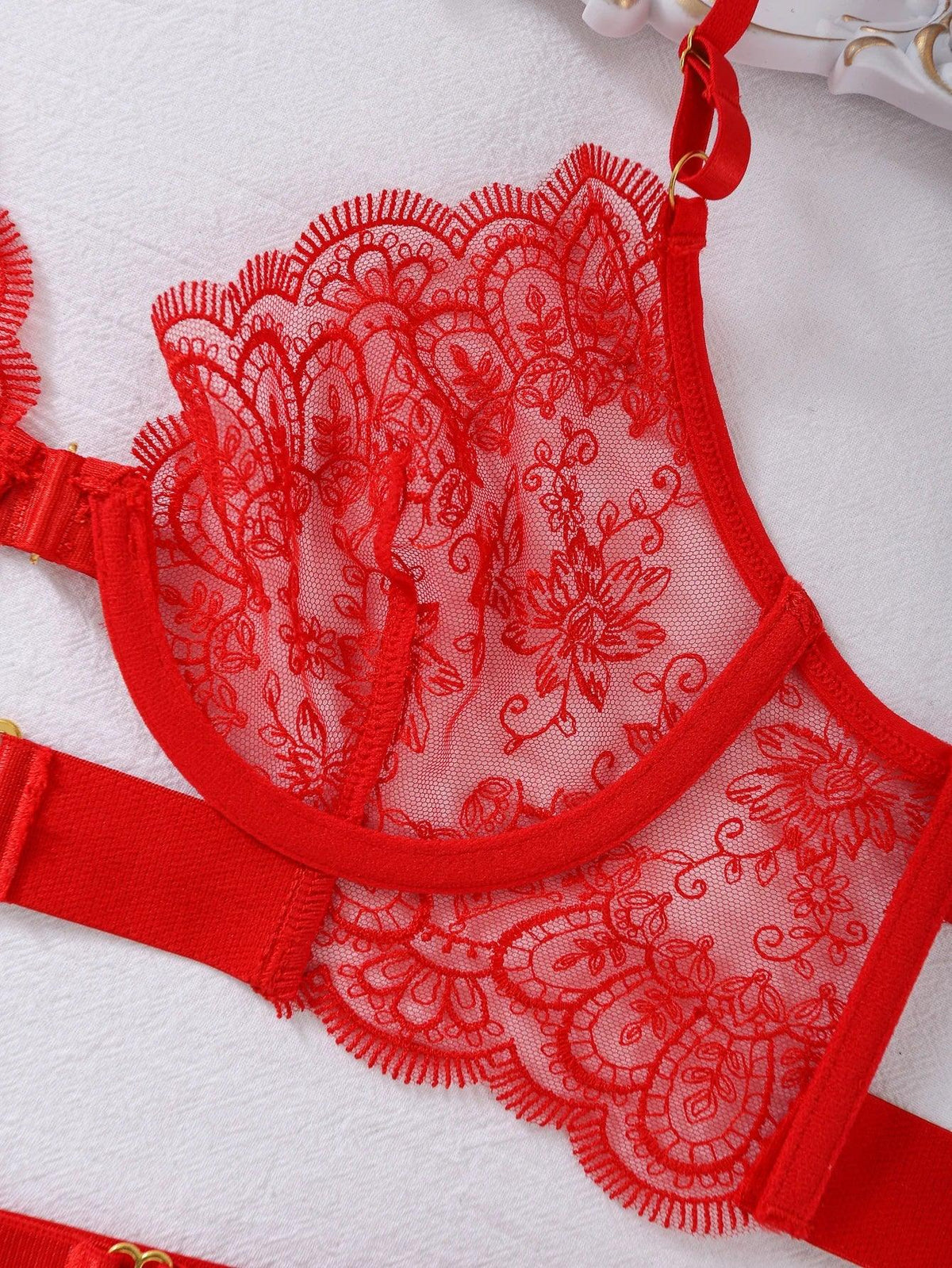 Lingerie Red Valeria